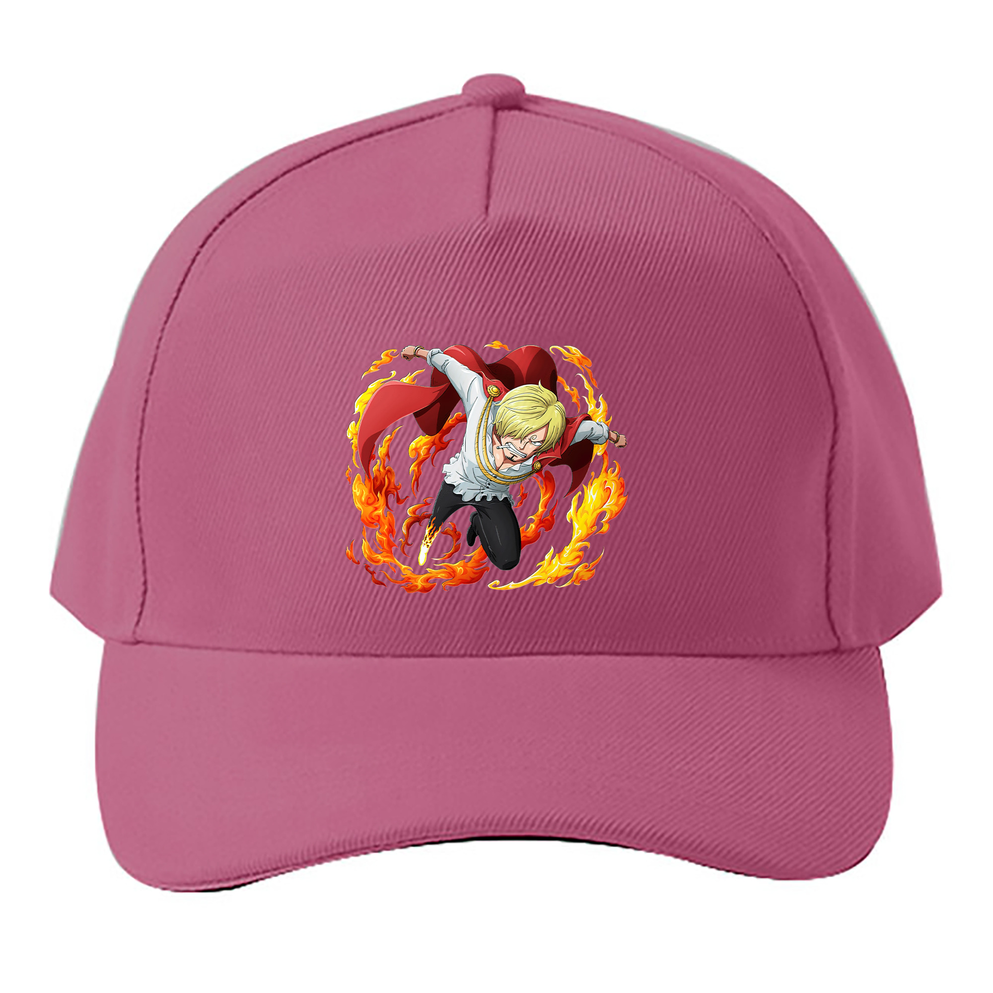 （画像用） ワンピース サンジ ONE PIECE Sanji ベースボールキャップ 綿100％ 男女兼用 帽子 スポーツ